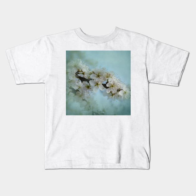 Plum Blossom Kids T-Shirt by Artskratch